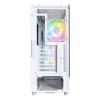 Case|MONTECH|X5|MidiTower|Case product features Transparent panel|Not included|Colour White|X5(W)