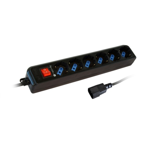 Techly Power Strip 6 Sockets Black ...