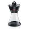 Bosch MCP72GPB citrus press Plastic, Stainless steel Black, Transparent