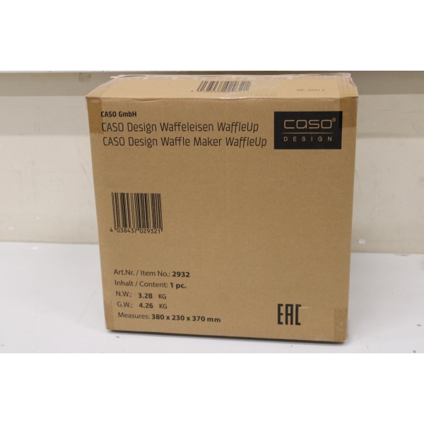 SALE OUT. Caso WaffleUp Waffle Maker, ...