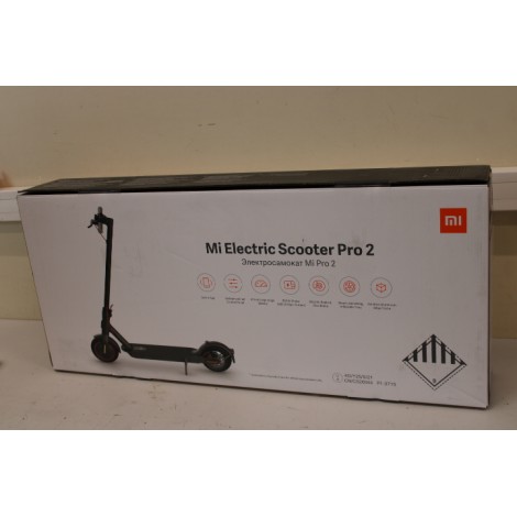 SALE OUT. Xiaomi Mi Electric Scooter Pro 2 (Black) | Xiaomi Mi Electric Scooter Pro 2 | 600 W | 25 km/h | 3 month(s) | Black | USED, DIRTY, WITHOUT ORIGINAL PACKAGING