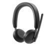 Dell | On-Ear Headset | WL3024 | Built-in microphone | Wireless | Black