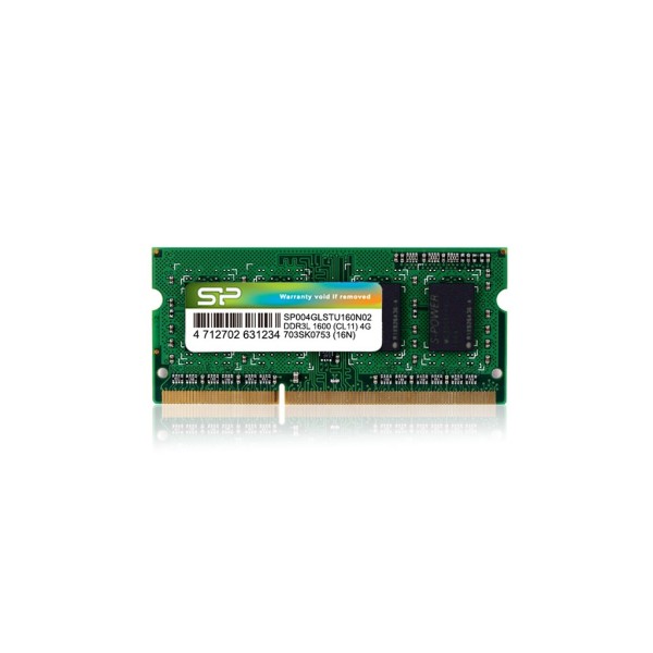 Silicon Power SP004GLSTU160N02 memory module 4 ...