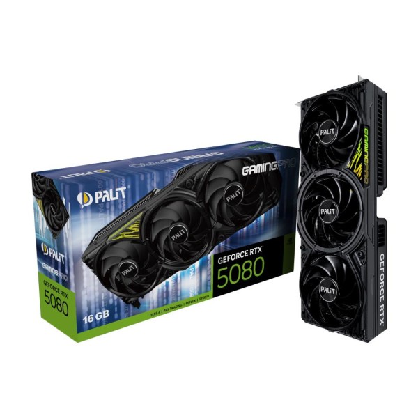 VGA PCIE16 RTX5080 16GB GDDR7/NE75080019T2-GB2031Y PALIT
