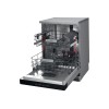 Whirlpool Dishwasher | WFO 3T133 P 6.5 X | Freestanding | Width 60 cm | Number of place settings 14 | Number of programs 10 | Energy efficiency class D | Display | Stainless steel