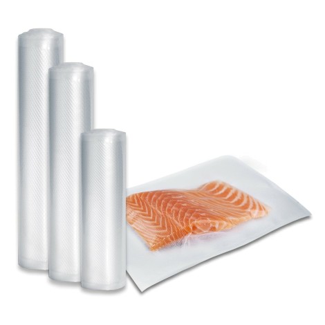 Caso | Foil set 2 for vacuuming + Sous Vide Cooking | 01236 | Dimensions (W x L) 30 x 40 cm, 20 x 600 cm, 28 x 600 cm, 30 x 600 cm