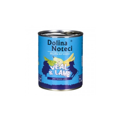 DOLINA NOTECI Superfood Veal with lamb - Wet dog food - 800 g