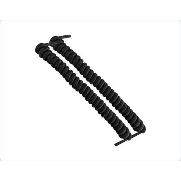 Elastic spiral laces for diabetics
