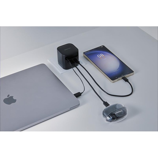 POWER ADAPTER 1XUSB-A/1XUSB-C/BLACK 7806522 INTENSO