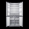 Xiaomi Mijia Refrigerator Cross Door 502L EU | Energy efficiency class E | Free standing | Side by Side | Height 191.2 cm | No Frost system | Fridge net capacity 326 L | Freezer net capacity 176 L | 37 dB | Brushed Silver