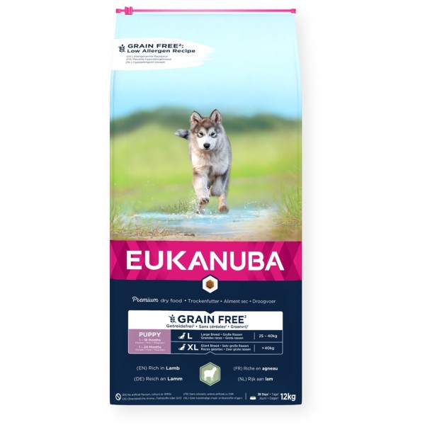 EUKANUBA Grain Free Puppy Large&Giant Lamb ...