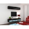 Cama TV stand VIGO NEW 30/140/40 black/black gloss