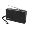 Muse | M-030R | 2-band portable radio | Black