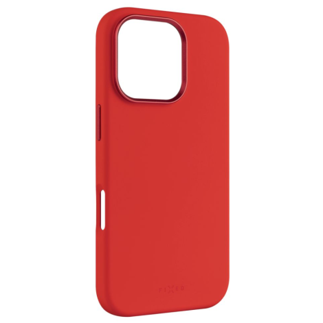 Fixed MagFlow | Back cover | Apple | iPhone 16 Pro | Liquid silicon | Red