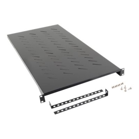 LANBERG 19 fixed shelf 1U/483x900mm