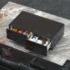 Caso | Lounge-Table with cooling compartments, sound bar and charging option | Sound and Cool | Energy efficiency class F | Free standing | Black