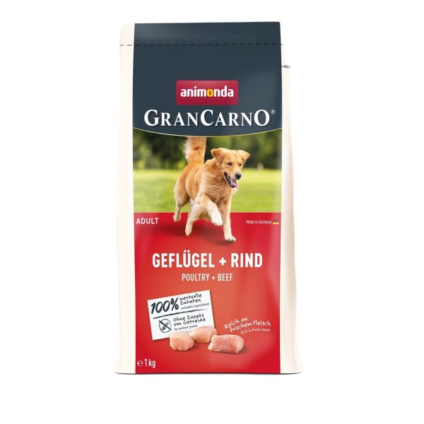 ANIMONDA GranCarno Poultry with beef - ...