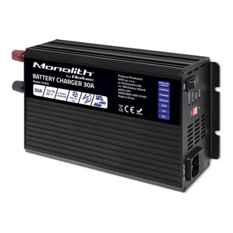 QOLTEC 51955 Smart Monolith charger 30A