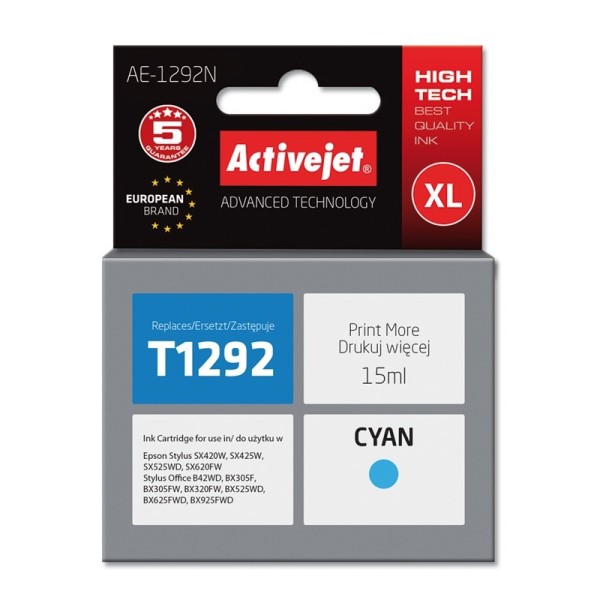 Activejet AE-1292N Ink (replacement for Epson ...