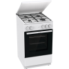 Gorenje Cooker | GG5A14WJ | Hob type Gas | Oven type Gas | White | Width 50 cm | Depth 59.4 cm | 70 L