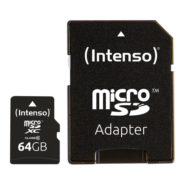 MEMORY MICRO SDXC 64GB C10/W/ADAPTER 3413490 ...