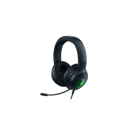 Razer Kraken V3 X RGB Wired Black - wired gaming headphones - REFURBISHED (black)