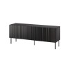 RTV cabinet ISLA 150.5x40x60 black matt