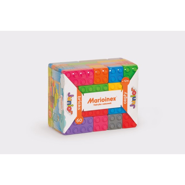 Marioinex Junior Brick Building Blocks, 60 ...