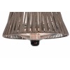 SUNRED | Heater | ARTIX M-HO BROWN, Corda Bright Hanging | Infrared | 1800 W | Brown | IP24