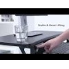 Maclean MC-835 Portable Desk Electric Height Adjustable 72 -122cm max. 37 kg Control Panel Sit Stand Work Station