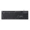 KEYBOARD MULTIMEDIA USB ENG/BLACK KB-UM-108 GEMBIRD