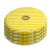 Mop pad set for KARCHER RVM 4 (2.269-130.0) Yellow, White