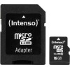 MEMORY MICRO SDHC 16GB C10/W/ADAPTER 3413470 INTENSO