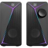 PC Speakers 2.0 DEFENDER J5 2.0 6W LED USB black