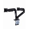 Gembird MA-DA2-03 monitor mount / stand 88.9 cm (35") Black Desk