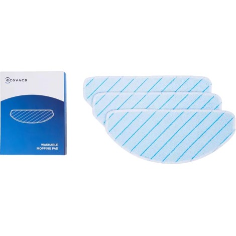 Ecovacs | Washable Mopping Pad | 3 pc(s) | Blue