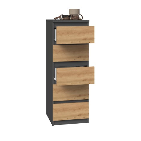 Topeshop W5 ANT/ART KPL chest of drawers