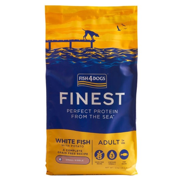 FISH4DOGS Finest Ocean White fish M/L ...