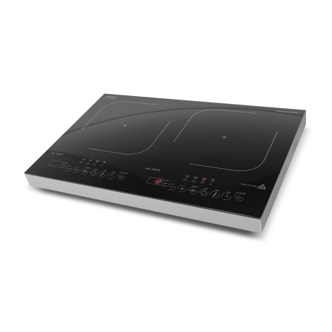 Caso | Hob | ProGourmet 3500 | Number of burners/cooking zones 2 | Sensor touch display | Black | Induction