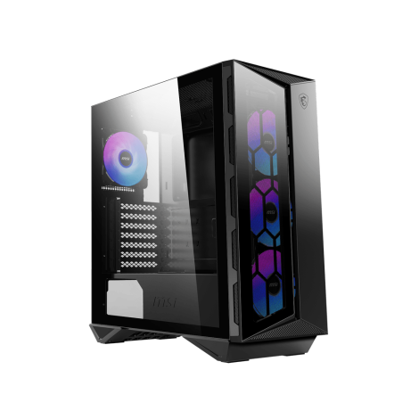 MSI MPG GUNGNIR 110R PC Case, Mid-Tower, USB 3.2, Black | MSI | MPG GUNGNIR 110R | Black | ATX | Power supply included No