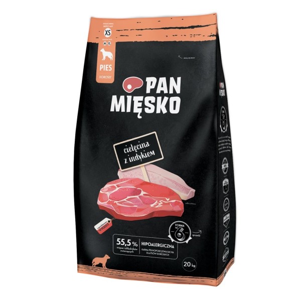 PAN MIĘSKO Veal with turkey XS ...