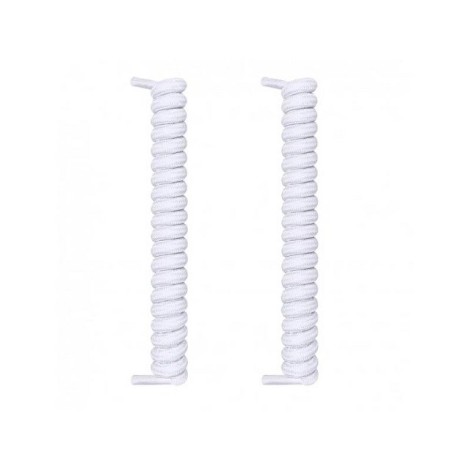 Elastic spiral laces for diabetics