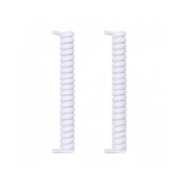 Elastic spiral laces for diabetics