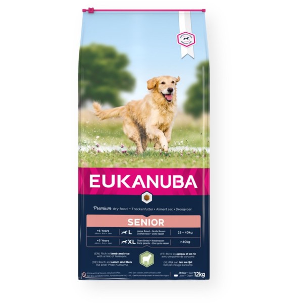 EUKANUBA Senior Large&Giant Lamb with rice ...