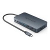 Hyper | HyperDrive Dual HDMI 10-in1 Travel Dock for M1 MacBook | Ethernet LAN (RJ-45) ports 1 | HDMI ports quantity 2