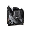 Gigabyte | B760I AORUS PRO DDR4 1.0 M/B | Processor family Intel | Processor socket  LGA1700 | DDR4 DIMM | Memory slots 2 | Supported hard disk drive interfaces 	SATA, M.2 | Number of SATA connectors 4 | Chipset Intel B760 Express | Mini-ITX