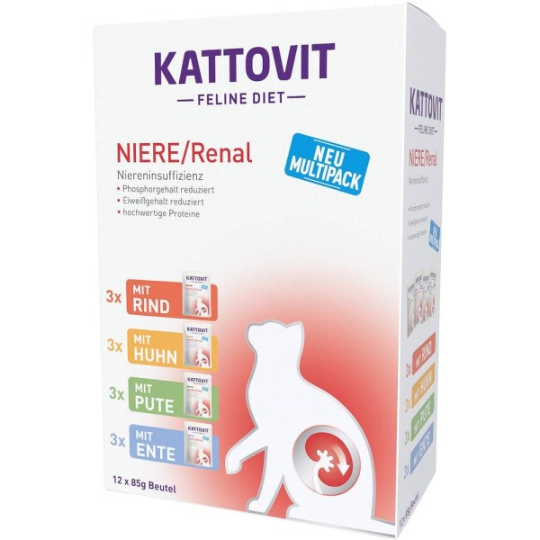 KATTOVIT Feline Diet Niere/Renal - wet ...