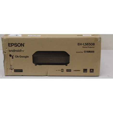 SALE OUT. Epson EH-LS650B Full HD Projector /3600Lm/16:9/2500000:1, Black | Epson EH-LS650B | Full HD (1920x1080) | 3600 ANSI lumens | Black | DAMAGED PACKAGING