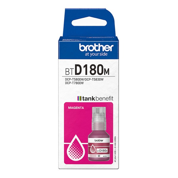 Brother BTD180M Magenta Ink Bottle | ...