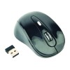 MOUSE USB OPTICAL WRL/BLACK MUSW-6B-01 GEMBIRD